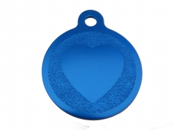 Penning rond-hart ID-penning - Hondenpenning - Kattenpenning